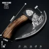 Hand Forged Viking Pizza Axe with Ashwood Handle