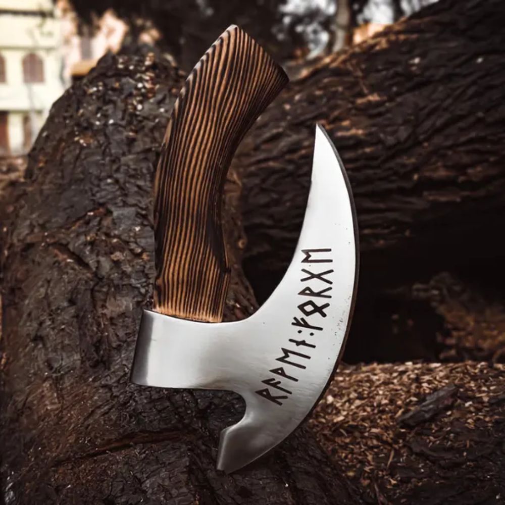 product Handmade Viking Ulu Knife High Carbon Steel