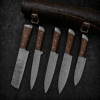 Handmade Damascus Steel Chef Tool Set | Artisan Kitchen Tools